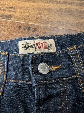 Stussy Big Ol Denim Size 26 Rinsed Indigo